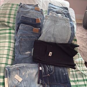 American Eagle Outfitters plus others Lot of women’s shorts size 14